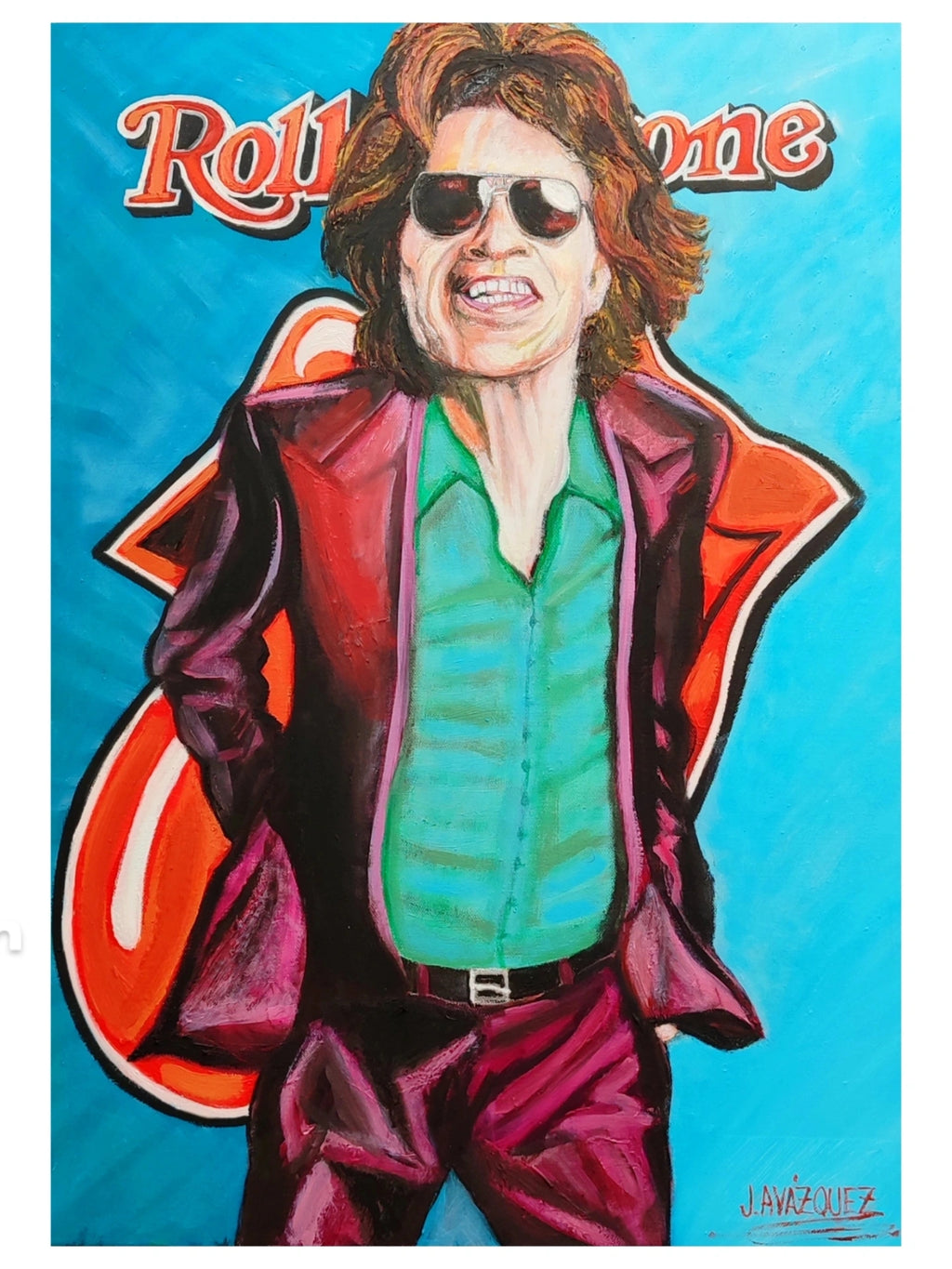 Mick Jagger - 2 Miradas Art Gallery 